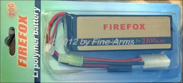 FireFox LiPo Akku 11.1V 2300mAh