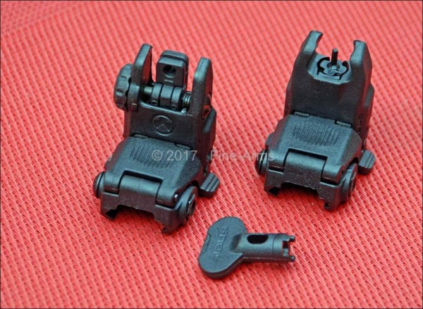 MBUS Flipup Sight Set black Ver2