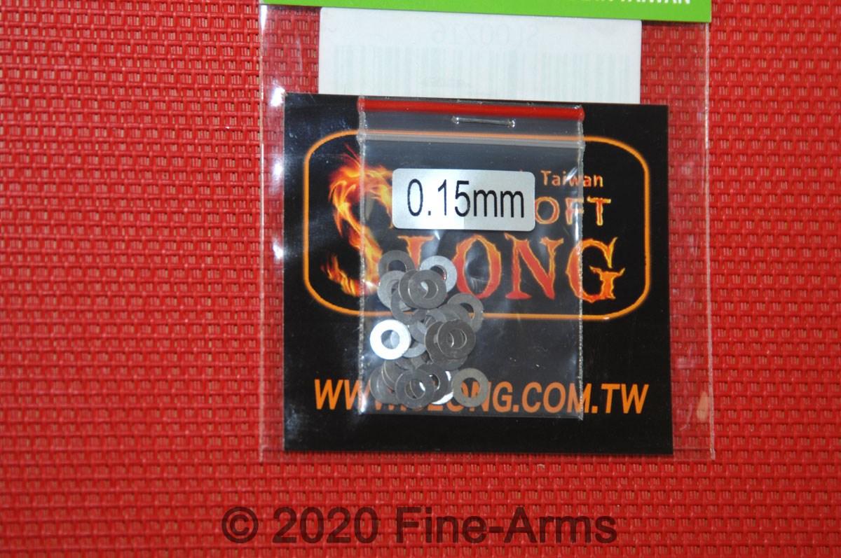 Gearbox metall shims 0.15mm FineArms Airsoft
