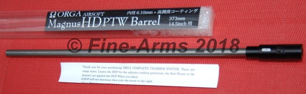 Orga Magnus 6.10 Innenlauf Set 374mm für Systema PTW M4