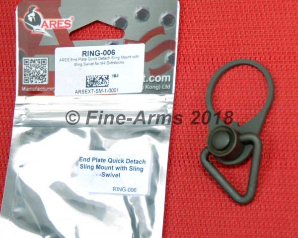 Ares QD Sling Platte mit Ring für PTW