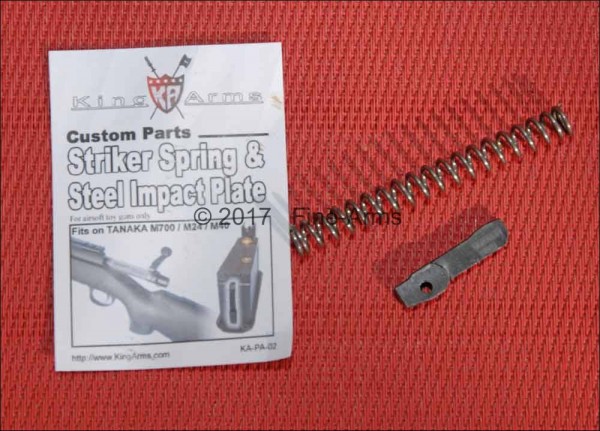 King Arms Set Striker Spring Magazin Impact Platte für M700