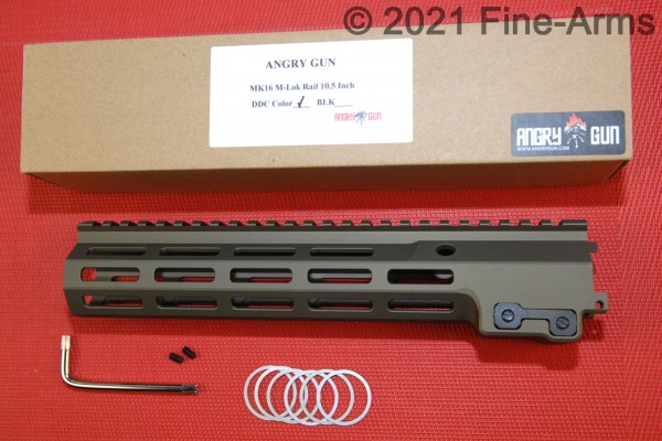 MK16 M-Lok 10.5 inch Rail Gen2 DDC Tan