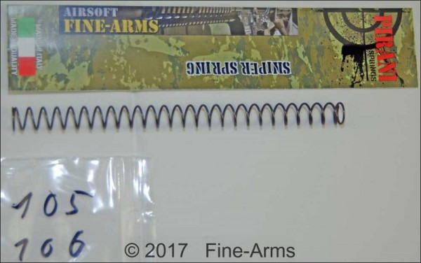 Fine-Arms Pirani PTW Zylinder Feder M106