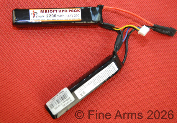 Lipo Akku IPower Twin Type 11,1V 2200mAh 20C Mini Deans