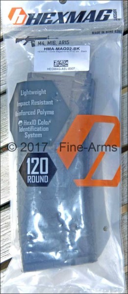 Hexmag Polymer Magazin schwarz