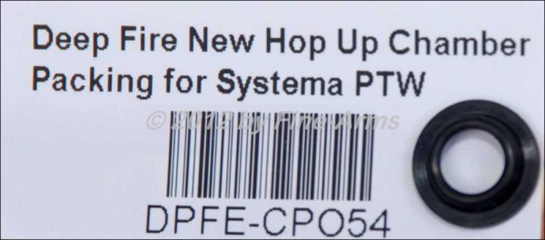 Deep Fire Systema PTW Hopup Kammer Basis Dichtung