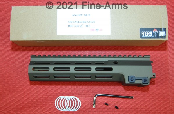 MK16 M-Lok 9.3 inch Rail Gen2 DDC Tan