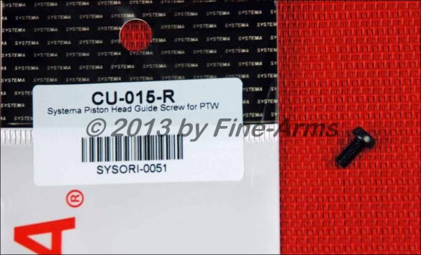 Systema PTW Piston Head Guide Screw CU-015-R