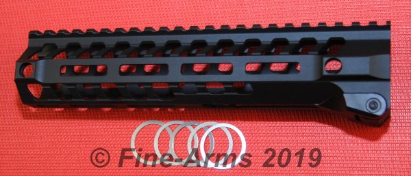 MLock SCH Free Float Rail 9 inch schwarz