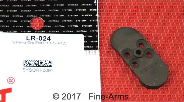 Systema PTW Handgriff Endplatte