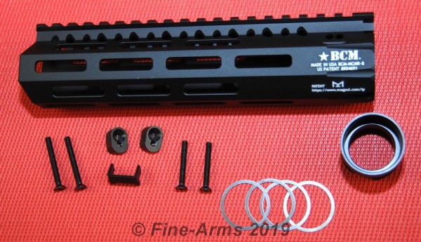 Angry Gun BCM Style CMR 8 inch M-LOK Rail