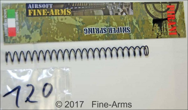 Fine-Arms Pirani PTW Zylinder Feder M120