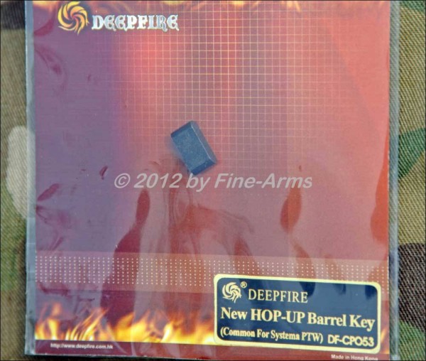 Deep Fire PTW Hopup Stahl Verschluss