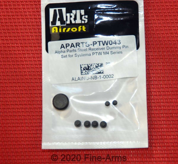 Alpha Parts PTW Lower Receiver Stahl Dummy Pin Set