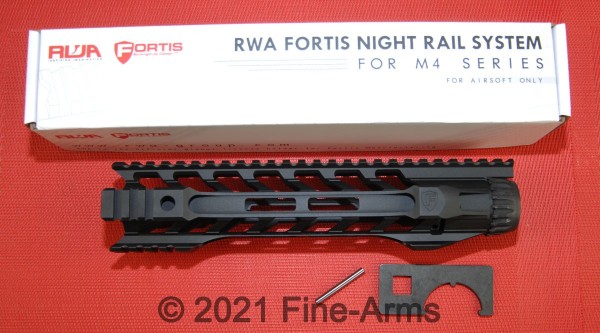 Fortis RWA Night Rail 10 inch M-Lok schwarz