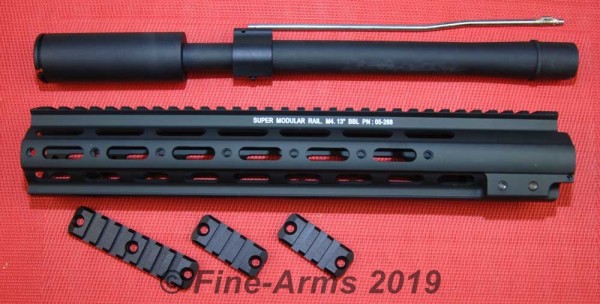 DYTAC SMR MK1 13inch CQB Conversion Kit schwarz für Systema PTW