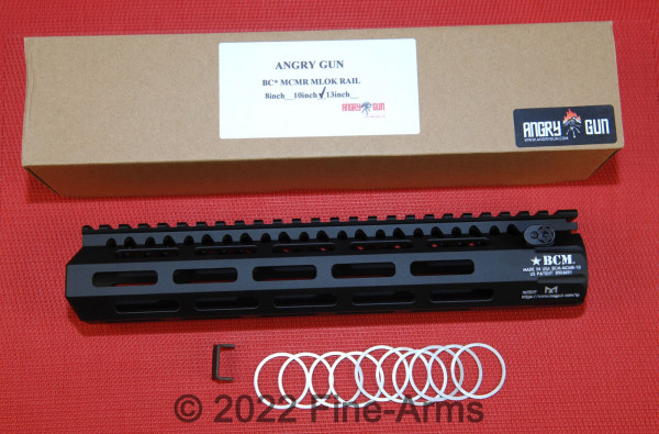 Angry Gun BCM Style CMR 10 inch M-LOK Rail