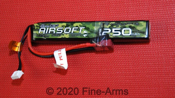 Lipo Akku 11.1V 1250mAh 25/50C Deans
