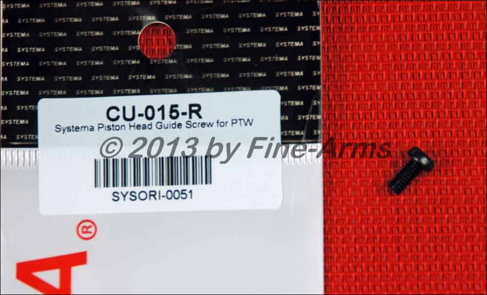 Systema PTW Piston Head Guide Screw CU-015-R